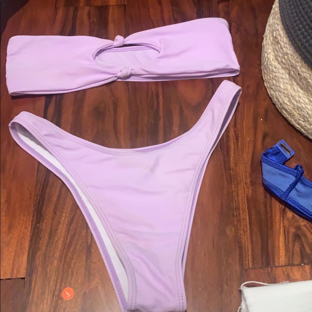 bikini with boob cutout